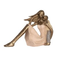 6PR5900 Clayre & Eef Dekofigur Frau goldfarbig Mutter...