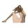 6PR5900 Clayre & Eef Dekofigur Frau goldfarbig Mutter mit Kind 23 x 9 x 16 cm Polyresin