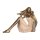 6PR5900 Clayre & Eef Dekofigur Frau goldfarbig Mutter mit Kind 23 x 9 x 16 cm Polyresin