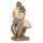 6PR5901 Clayre & Eef Dekofigur Paar goldfarbig Mann und Frau 14 x 12 x 28 cm Polyresin