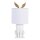 6LMC0013 Clayre & Eef Tischlampe Hasenlampe Polyresin 43 cm