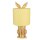 6LMC0013 Clayre & Eef Tischlampe Hasenlampe Polyresin 43 cm