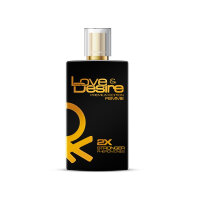 Pheromone Parfüm Love & Desire Gold für Frauen 100 ml