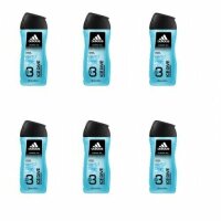 6 X Adidas Dusch 250ml 3in1 - Ice Dive / Active Start in 3 Varianten