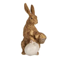 6PR5009 Clayre & Eef Figur Hase Kaninchen braun...