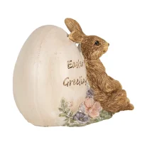 6PR5006 Clayre & Eef Figur Hase Kaninchen braun mit...