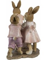 6PR3543 Clayre & Eef Figur 3 Hasen Kaninchen mit...