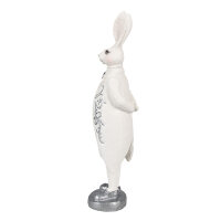 6PR4038 Clayre & Eef Figur Hase Kaninchen 30 cm weiss...