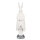 6PR4038 Clayre & Eef Figur Hase Kaninchen 30 cm weiss Polyresin Frühling Osterdeko