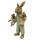 6PR3273 Clayre & Eef Figur Kaninchen Hasenvater mit 2 Hasenkinder 19 cm Osterdeko