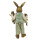 6PR3273 Clayre & Eef Figur Kaninchen Hasenvater mit 2 Hasenkinder 19 cm Osterdeko