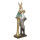 6PR3161Clayre & Eef Figur Hase mit Gold-Fliege edel 45 cm mit Samt Polyresin Osterdeko