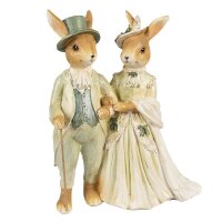 6PR5019 Clayre & Eef Figur Hase Kaninchen 21 cm...