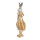 6PR3596 Clayre & Eef Figur Hase Hasenfrau edel 44 cm goldfarbig Polyresin Osterdeko