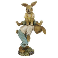 6PR3275 Clayre & Eef Figur Kaninchen Hase Vater mit...