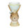 6PR3317 Clayre & Eef Eierbecher Hase Kaninchen Eierhalter Polyresin Osterdeko