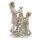 6PR3648 Clayre & Eef Figur Winterkinder mit Weihnachtsbaum Kinder 20 cm Winterdeko