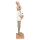 6PR5000 Clayre & Eef Figur Hase mit Cupcake 28 cm braun/beige Polyresin Osterdeko