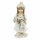 6PR4807 Clayre & Eef Figur Winterkind 19 cm Kind Mädchen mit Puppe beige/grün Polyresin