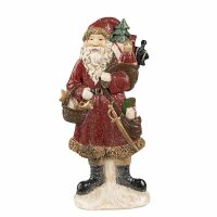 6PR4926 Clayre & Eef Figur Weihnachtsmann mit...