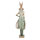 6PR3590 Clayre & Eef Figur Hase Hasenfrau edel 44 cm grün Polyresin Osterdeko