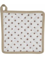 REB45 Clayre & Eef Topflappen mit Hasen 20x20 cm...