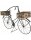 5Y0546 Clayre & Eef Fahrrad-Blumenhalter Eisen braun Fahrrad Gartendeko 85x30x58 cm