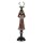 6PR4618 Clayre & Eef Figur Hirsch-Frau 35 cm rot Polyresin Weihnachtsdeko