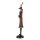 6PR4618 Clayre & Eef Figur Hirsch-Frau 35 cm rot Polyresin Weihnachtsdeko