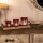 6GL4097 Clayre&Eef 3er Set Teelichthalter Glas Teelicht rot Ø10x12 / Ø9x10 / Ø7x8 cm