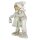 6PR4803 Clayre & Eef Figur Winterkinder 18 cm Kinder silberfarben/weiß Polyresin