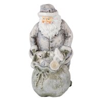 6PR4729 Clayre & Eef Figur Weihnachtsmann mit...