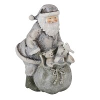 6PR4729 Clayre & Eef Figur Weihnachtsmann mit...