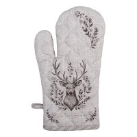 GTW44 Clayre & Eef Ofenhandschuh Hirsch Motive...