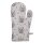GTW44 Clayre & Eef Ofenhandschuh Hirsch Motive beidseitig 100% Baumwolle