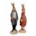 6PR5036 Clayre & Eef Figur Hase Häsin 33 cm orange Polyresin Osterdeko