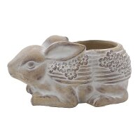 6TE0543 Clayre & Eef Blumentopf Kaninchen Hase...